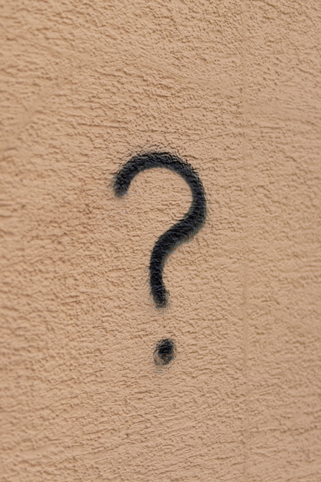 question mark question mark on a wall
