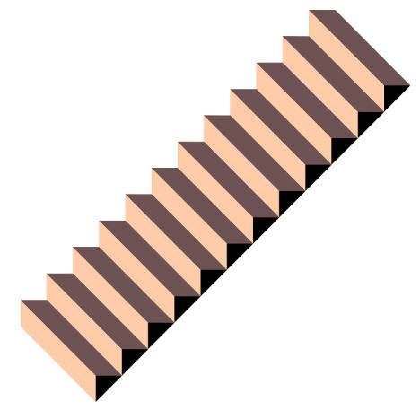 stairs going up to the right